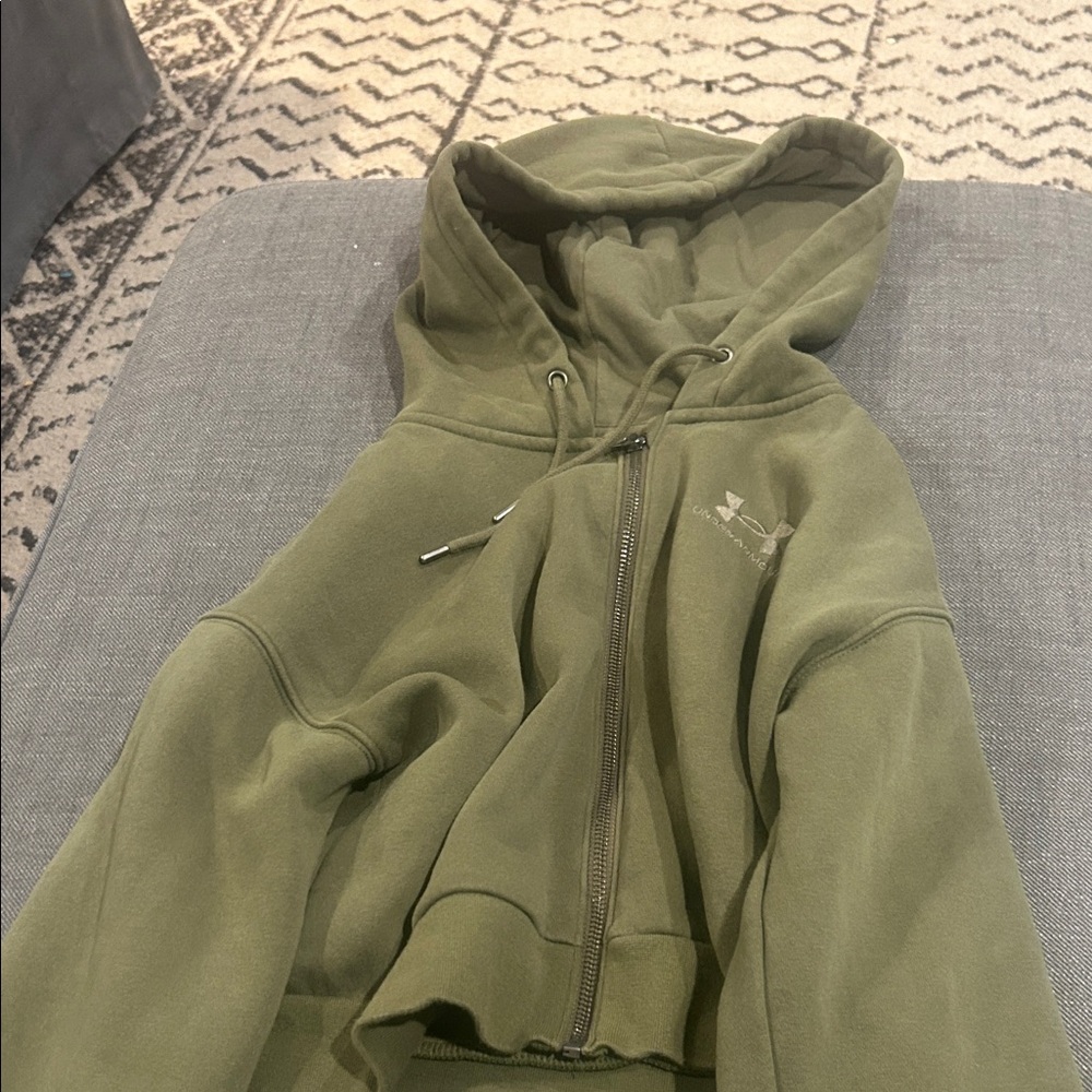 Under Armour Olive Green Hoodie